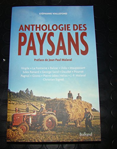 ANTHOLOGIE DES PAYSANS